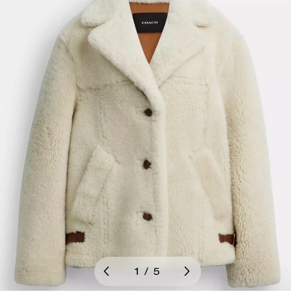 Shearling Coach Jacket